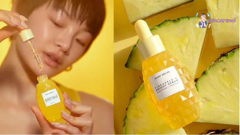 Serum: Brightening with Glow Recipe Pineapple-C Bright Serum